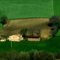 Arcevia, campagna marchigiana. Pasqua 2007