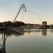 Il Po a Isola Serafini