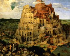 La grande torre di Babele. Bruegel il Vecchio. 1563